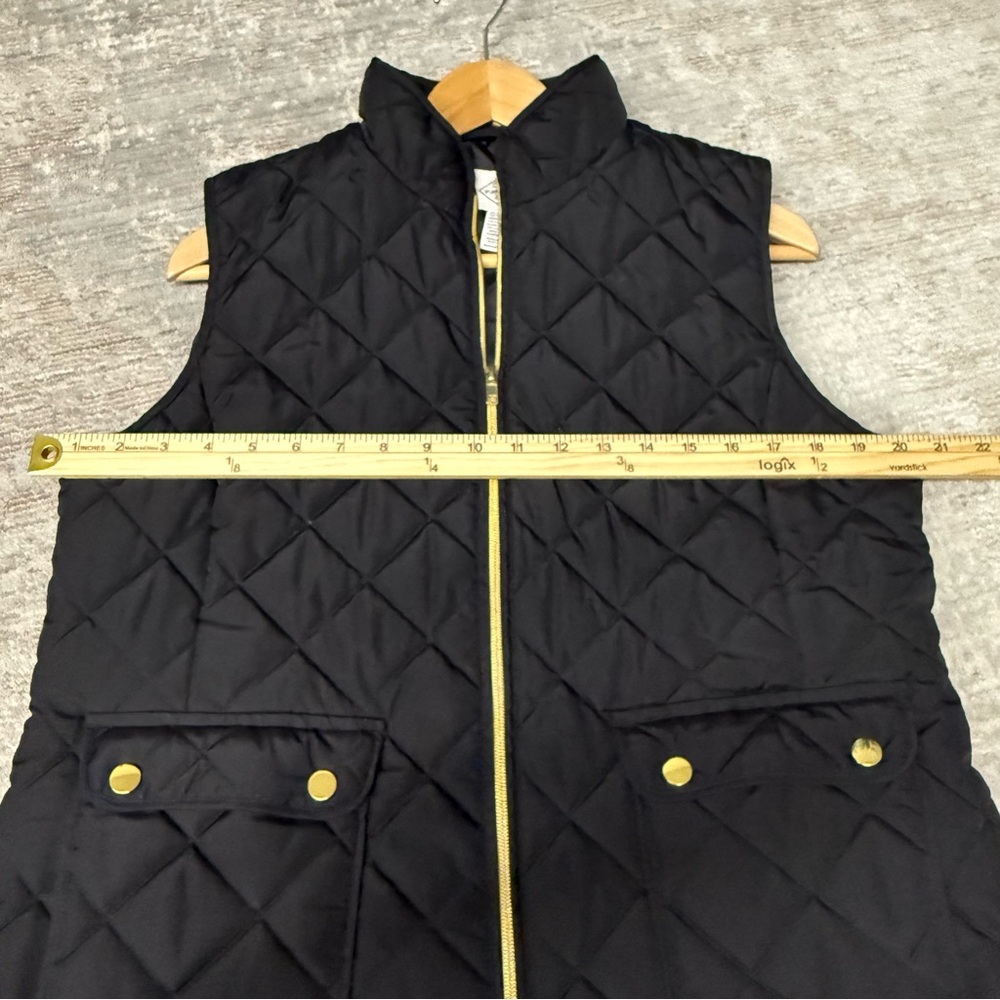 St. John's Bay Black and Cream Jacket - Picture 5 of 8